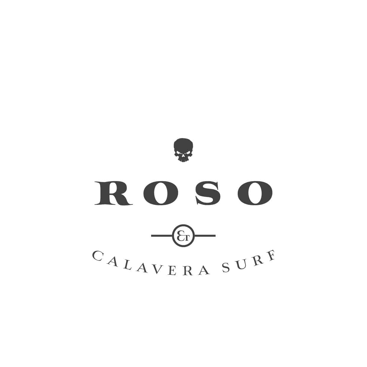 Roso y Calavera Surf Logo