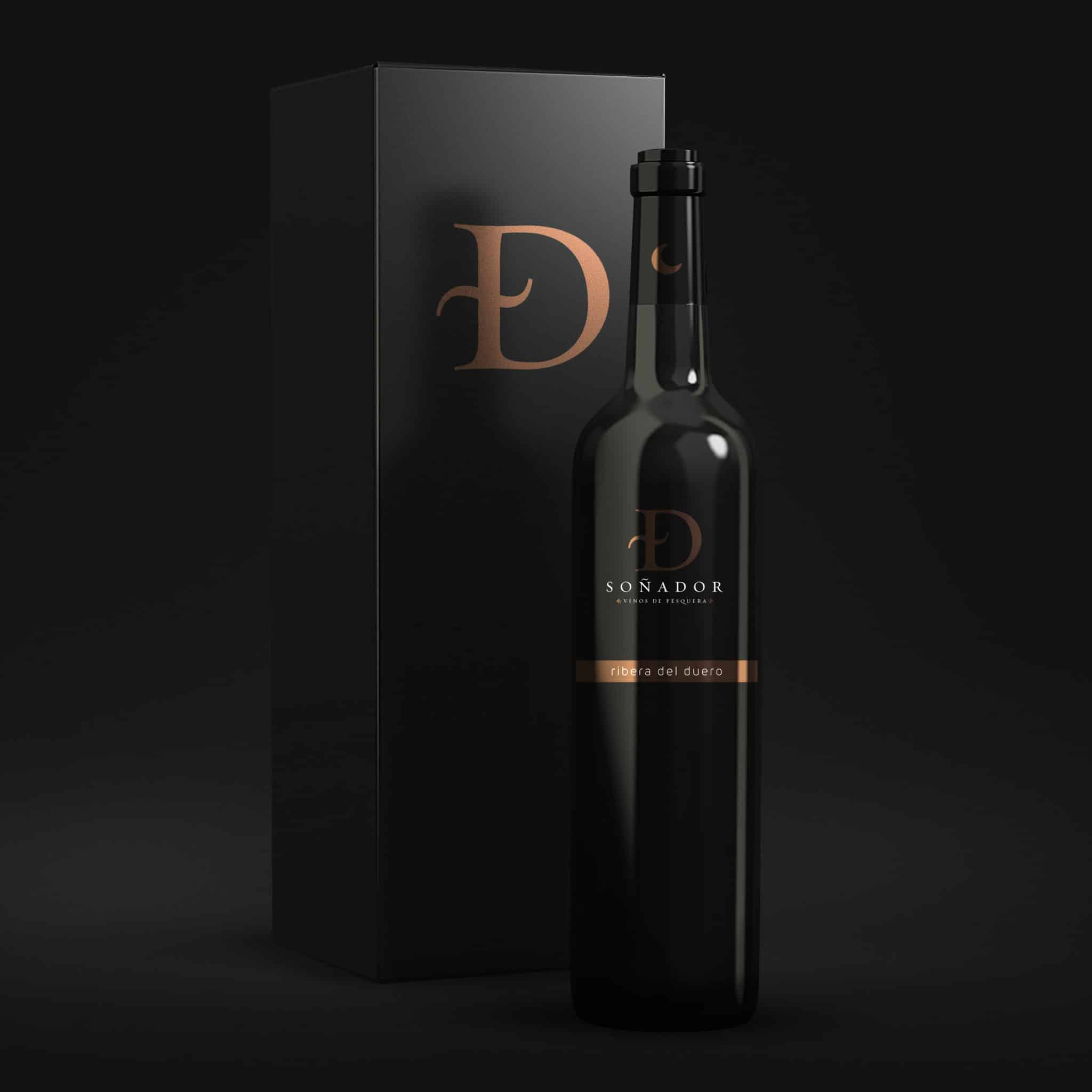 Packaging Vino Ribera del Duero.